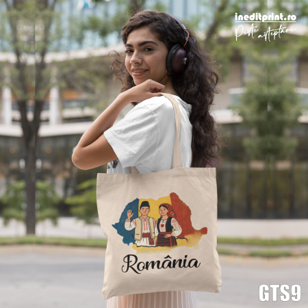 Decorațiuni - Geanta tip sacosa Romania - GTS9