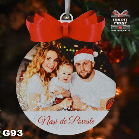 Globuri cu personalizare - Glob ''Nasi de Poveste'' G93