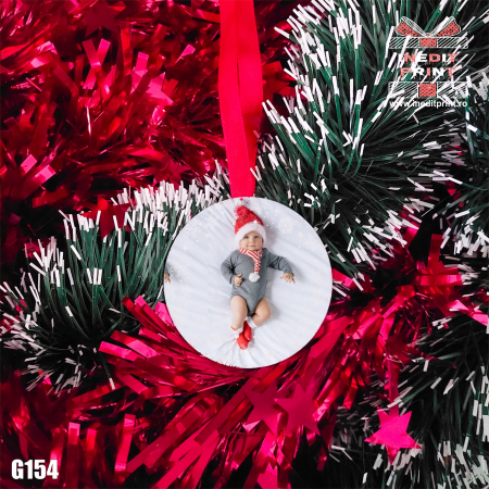 Craciun - Glob personalizat ceramic Christmas G154