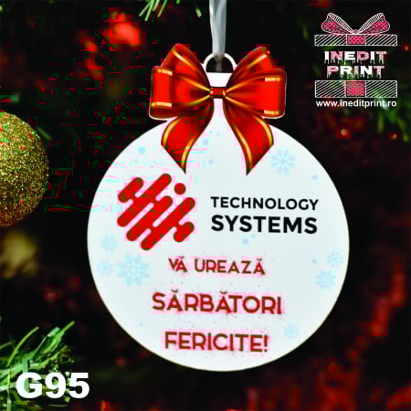 Globuri Personalizate - Set Glob personalizat "COMPANY UV" G95
