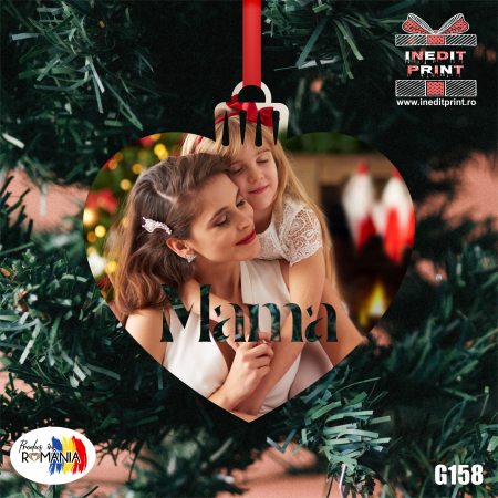 Craciun - Glob personalizat MAMA G158