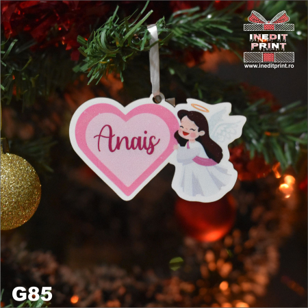 Globuri cu personalizare - Glob personalizat "Angel" G85