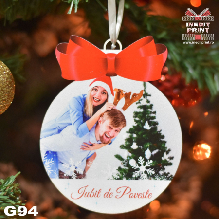 Globuri cu personalizare - Glob ''Iubiti de Poveste'' G94