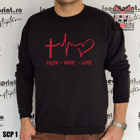 Sweatshirt Faith Hope Love SCP1 [2]