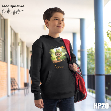 Cadouri sub 150 lei - Hanorac Personalizat Copii Labubu HP20