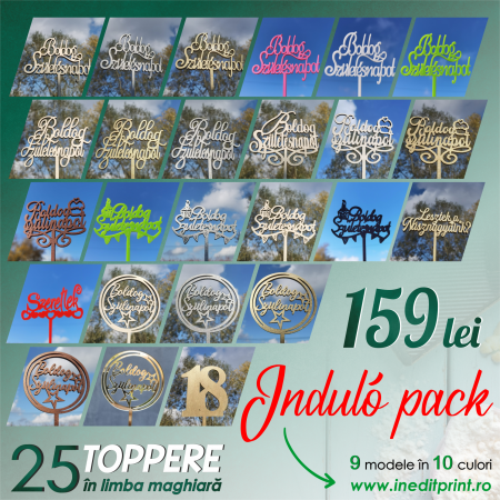 Oferte (Cake Toppers) - Induló Pack