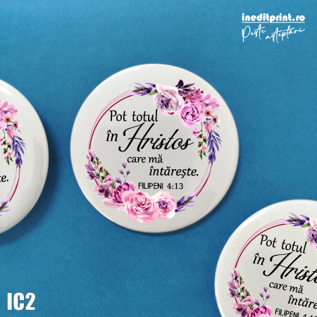Insigne personalizate cu diametru 58 mm IC2