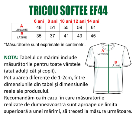 Kit echipament fotbal copii Softee PEF44 [3]