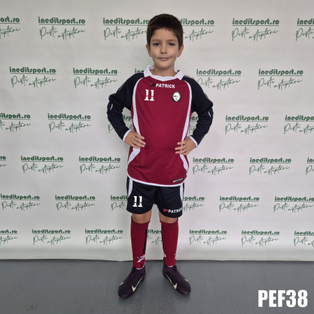 Kit echipament fotbal maneca lunga copii Patrick PEF38 [1]