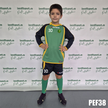 Echipamente de joc - Kit echipament fotbal maneca lunga copii Patrick PEF38