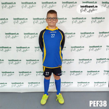 Kit echipament fotbal maneca lunga copii Patrick PEF38 [1]