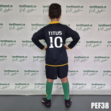 Kit echipament fotbal maneca lunga copii Patrick PEF38 [2]
