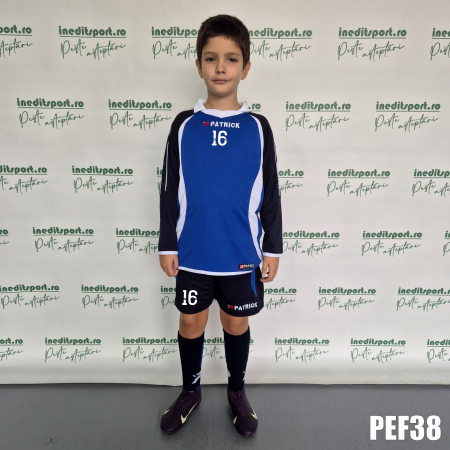 Echipamente de joc - Kit echipament fotbal maneca lunga copii Patrick PEF38