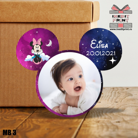 Botez - Mărturie Botez Minnie Mouse MB3