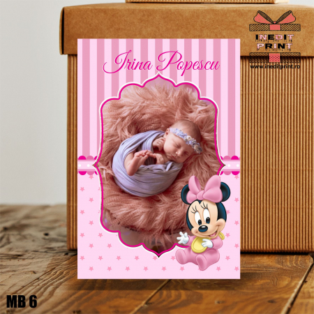 Botez - Mărturie Botez Minnie Mouse MB6