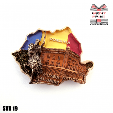 Magneti - Magnet de frigider Tricolor Romania SVR 19