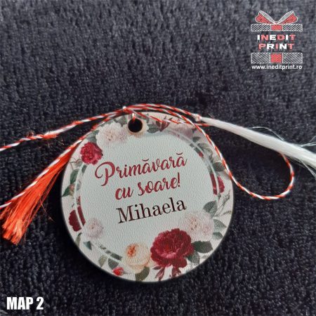 Martisor personalizat Flowers MAP2 [2]