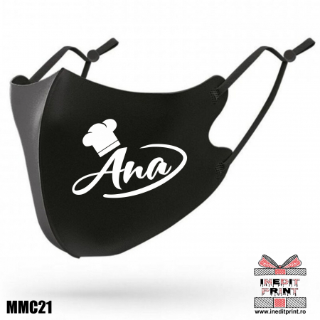 Măști de protecție - Mască personalizată Bucătar MMC21