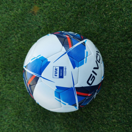 Mingi - Minge fotbal GIVOVA NEW MAYA, albastru cu bleumarin marimea 5 MFN33