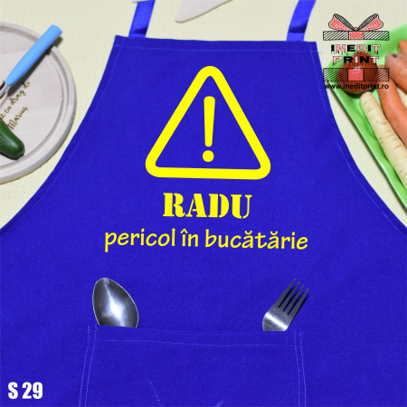 Sort personalizat Pericol în bucatarie S29 [5]