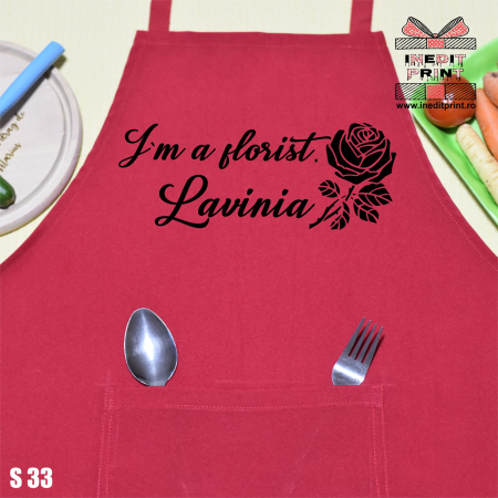 Sort personalizat I`m florist S33