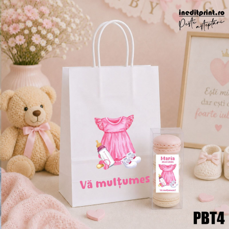 Pachet Botez - punga si eticheta personalizata PBT4 [1]