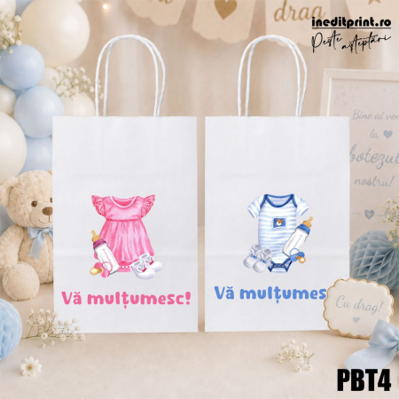 Botez - Pachet Botez - punga si eticheta personalizata PBT4