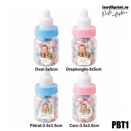 Pachet Botez - punga si eticheta personalizata PBT1 [2]