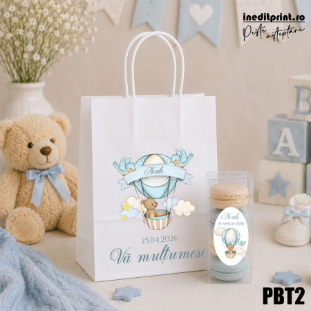 Botez - Pachet Botez - punga si eticheta personalizata PBT2