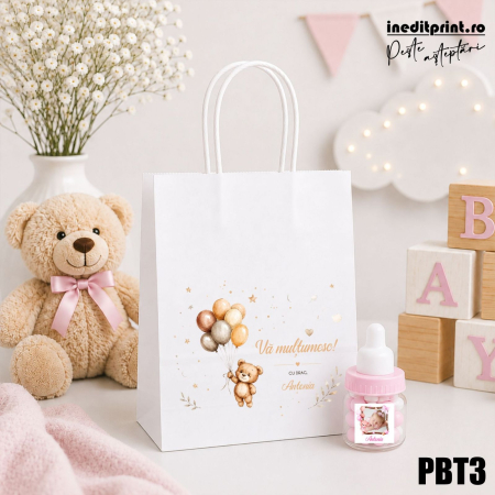 Botez - Pachet Botez - punga si eticheta personalizata PBT3