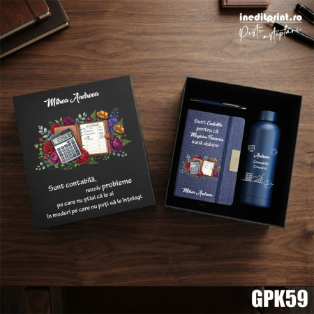 Pachete Cadou - Pachet Cadou Personalizat Contabila GPK59
