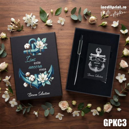 Pachete cadou - Pachet Cadou Personalizat Isus este Ancora mea GPKC3