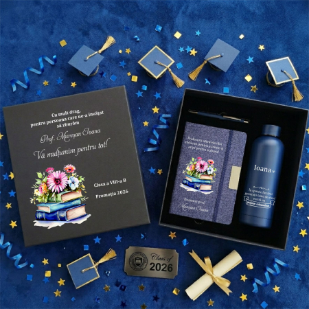 Pachete Cadou - Pachet Cadou Personalizat Profesori Bleumarin GPK42