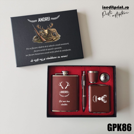 Pachete Cadou - Pachet Cadou Personalizat Vanator GPK86
