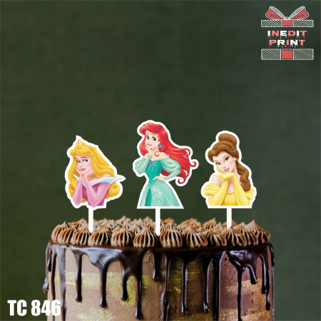 Pachet toppere tort UV Prințese Disney TC846 [3]