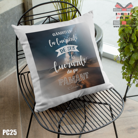 Perne - Pernă ”Coloseni 3:2” PC25