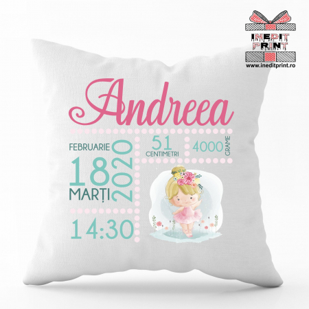 Perne - Perna Personalizata Baby Girl P7