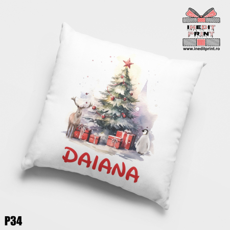 Perna Personalizata CHRISTMAS TREE P34 [1]