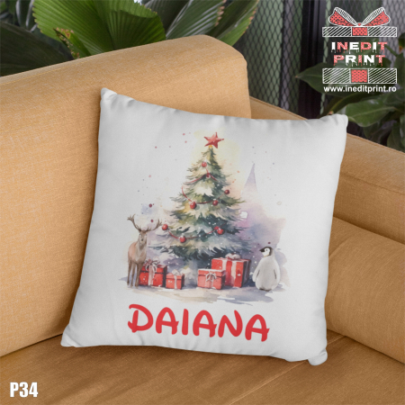 Craciun - Perna Personalizata CHRISTMAS TREE P34