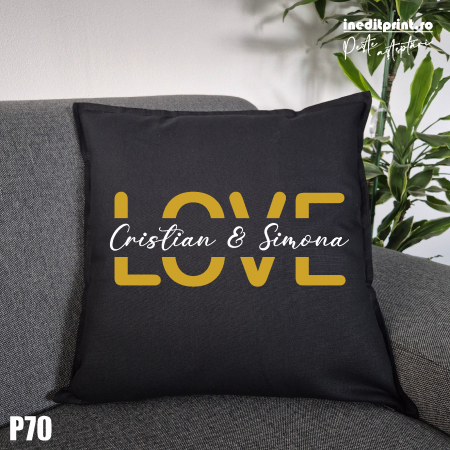 Perne - Perna Personalizata Love - P70