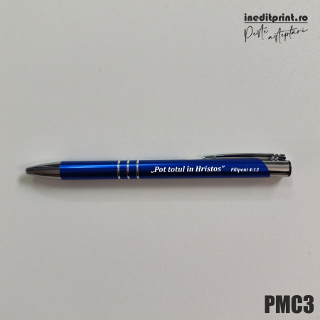 Pix metalic personalizat „Pot totul în Hristos” Filipeni 4:13 PMC3 [1]