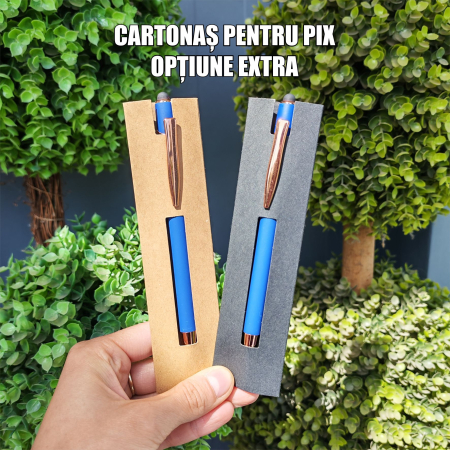 Pix metalic TOUCH BALL PEN ROSES, alb PI8 [4]