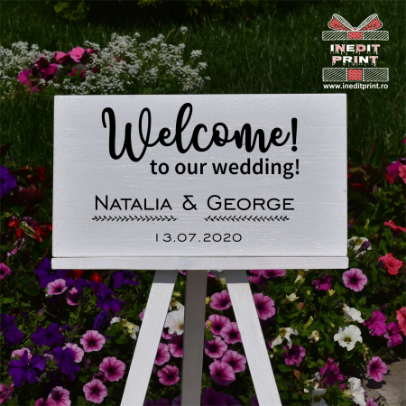 Plăcută Întâmpinare "Welcome" Personalizată PN42 [4]