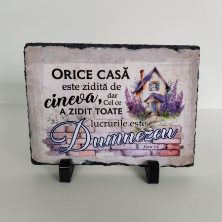 Decoratiuni - Placa Ardezie Decorata Orice casa DT13
