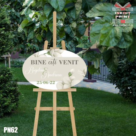 Plăcuțe de întâmpinare - Plăcuță întâmpinare personalizată PN62