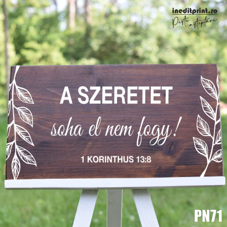 Plăcută Întâmpinare Verset Personalizată PN71 [4]