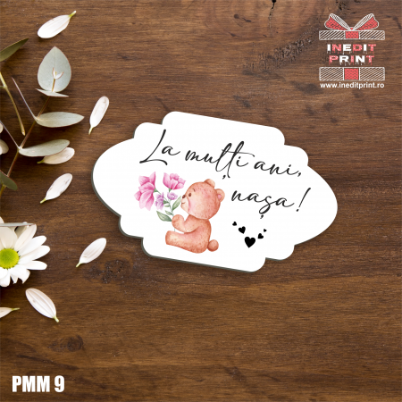 Plăcuță Mesaj La multi ani PMM9 [1]