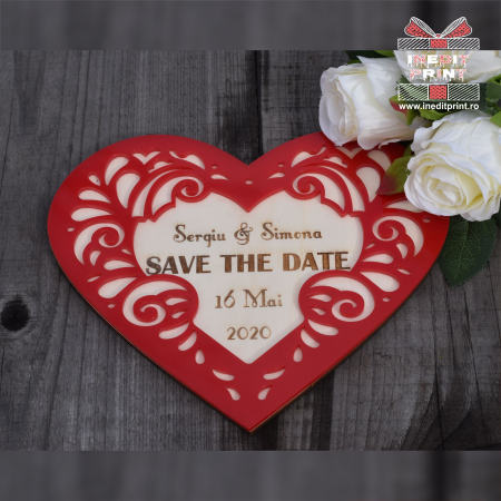 Placuta personalizata Save The Date STD3 [2]