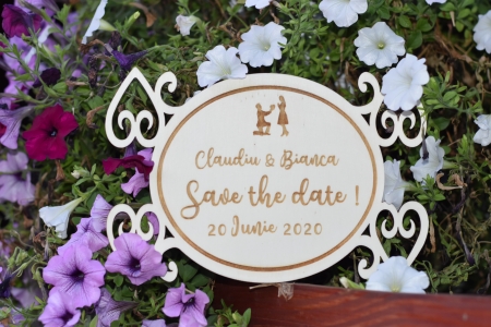 Placuta personalizata Save The Date STD2 [3]