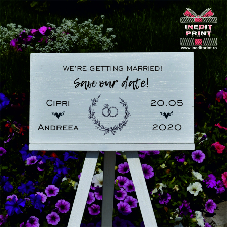 Placuta personalizata Save The Date STD10 [1]